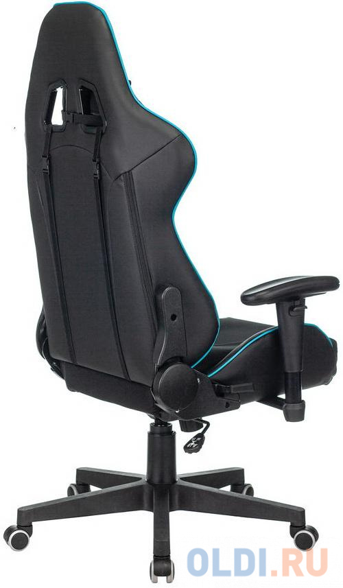 Кресло для геймеров A4TECH X7 GG-1100 чёрный голубой