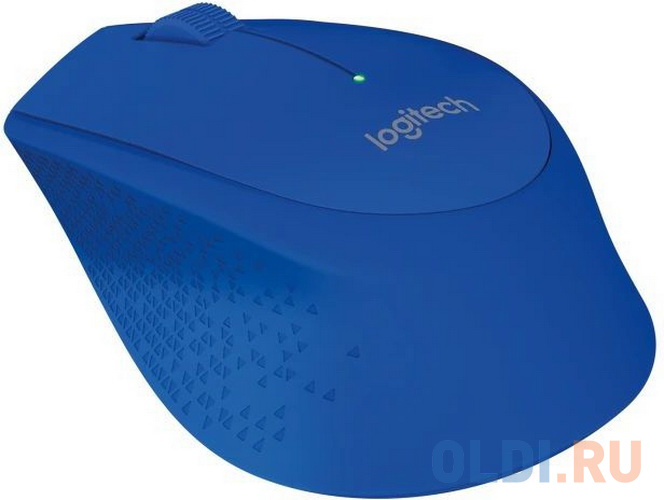Мышь беспроводная Logitech M280 синий USB + радиоканал