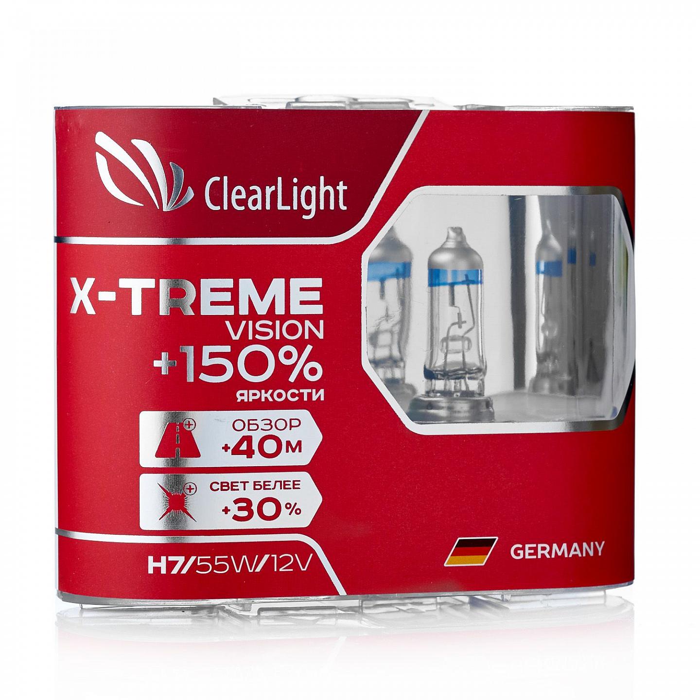 Лампа Clearlight HB4 12V-51W X-treme Vision +150% Light (компл., 2 шт.)