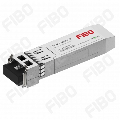 Модуль SFP+ FIBO, 80 км, LC, Tx:1549 нм, 10 Гбит/с, SM, двойной, WDM, DDM (FT-S10-D3580LD) в Москвe