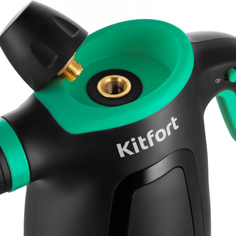 Пароочиститель Kitfort КТ-9170-2 Black-Green