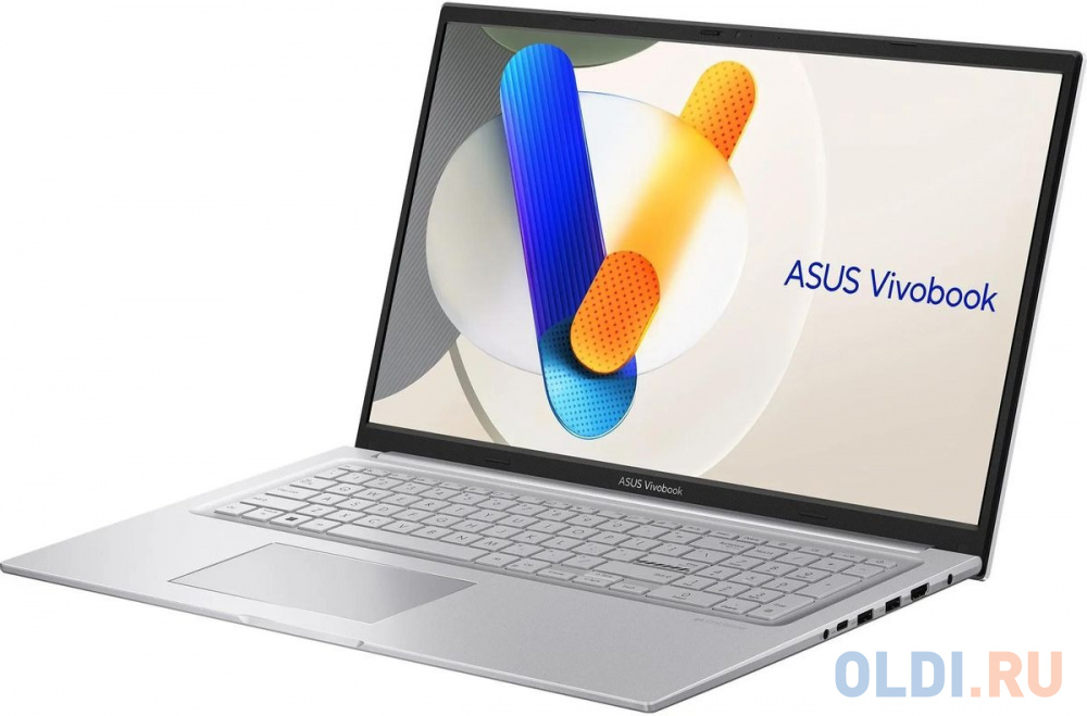 ASUS Vivobook 17 X1704VA-AU397 Core  i5-1335U /DDR4 16GB/1TB M.2 SSD /17.3" FHD IPS (1920 x 1080)/No OS/Cool Silver/2,1Kg/RU_EN_Keyboard в Москвe