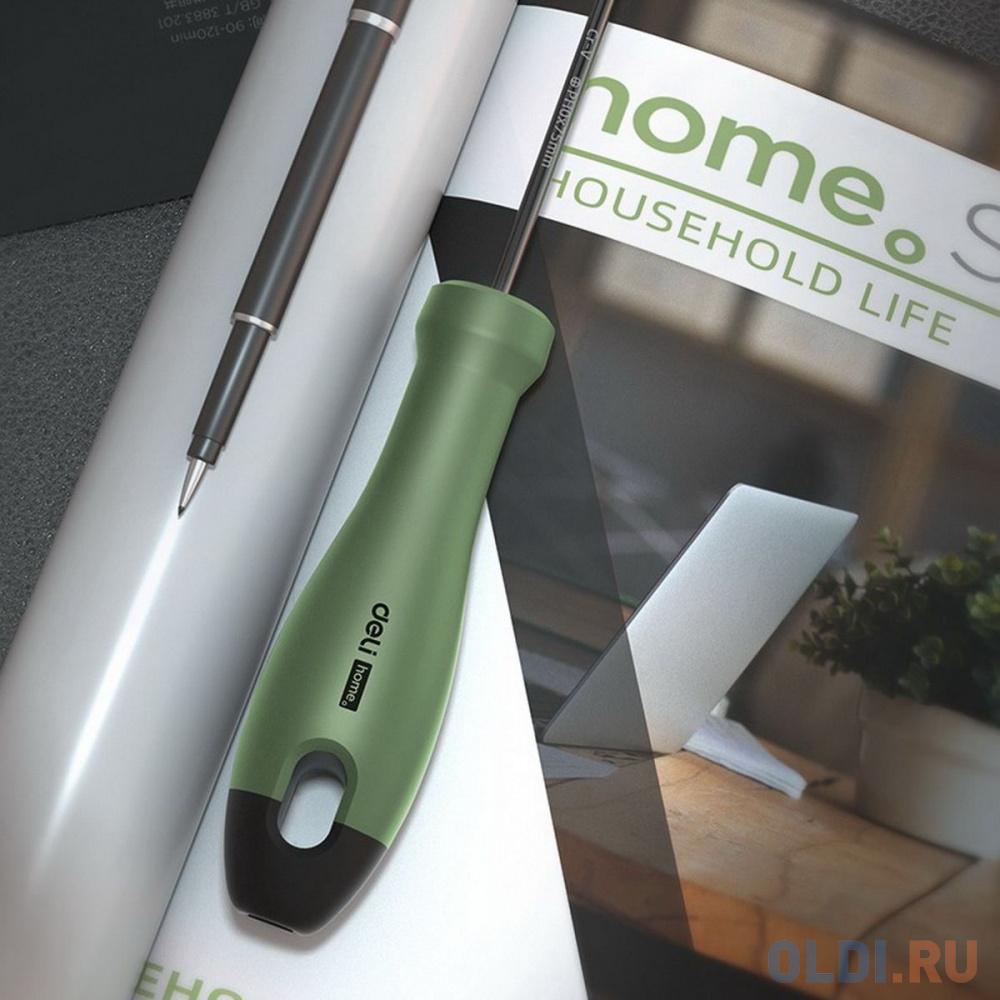 Набор ручного инструмента &quot;Home Series Green&quot; Deli HT0004L  4 предмета