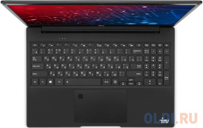 Ноутбук IRU Оникс 15U Core i5 1135G7 16Gb SSD512Gb Intel Iris Xe graphics G7 15.6" IPS FHD (1920x1080) Free DOS black 8000mAh (1977829) в Москвe