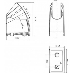 Держатель для душа IDDIS (060BP00I53)