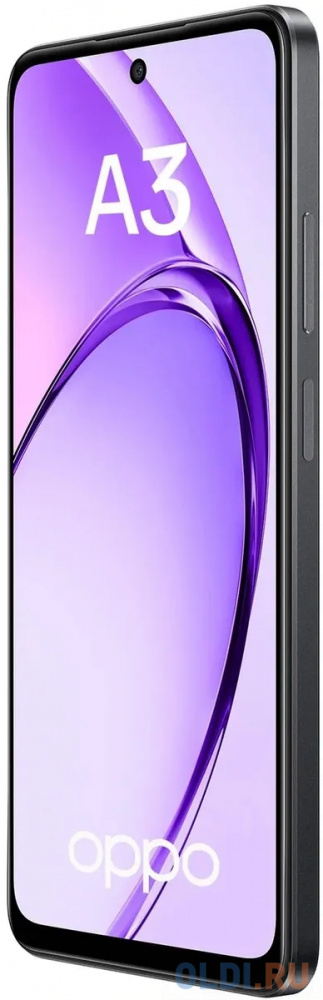 Смартфон OPPO A3 CPH2669 6+256 GB Мерцающий черный в Москвe