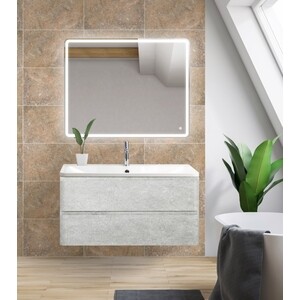 Тумба под раковину BelBagno Albano 90 Cemento Verona Grigio (ALBANO-900-2C-SO-CVG) в Москвe