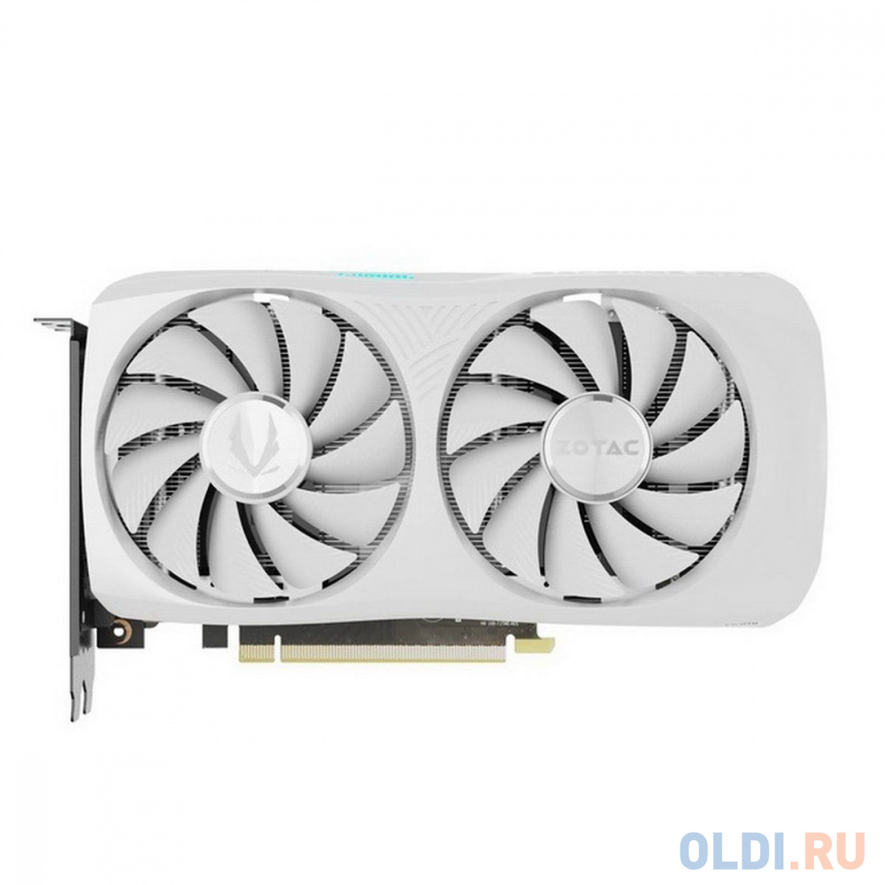 Видеокарта Zotac RTX4060Ti 8GB TWIN EDGE OC WHITE ED GDDR6 128bit 3xDP HDMI 2FAN Medium Pack