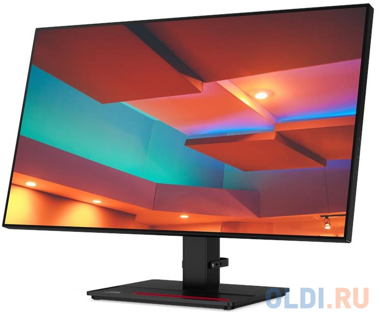 Монитор 27" Lenovo ThinkVision P27q-20 черный IPS 2560x1440 350 cd/m^2 4 ms HDMI DisplayPort USB USB Type-C Аудио 61EAGAT6EU в Москвe