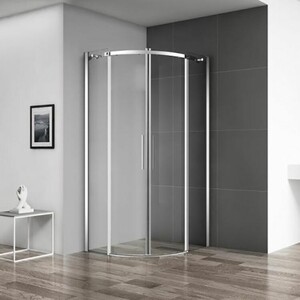 Душевой уголок BelBagno Acqua R-2 90х90 с поддоном, прозрачный, хром (ACQUA-R-2-90-C-Cr, ЛП00180)