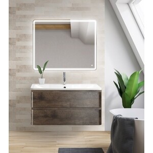 Тумба под раковину BelBagno Albano 100 Rovere Nature Grigio (ALBANO-1000-2C-SO-RNG) в Москвe