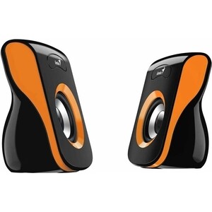 Компьютерные колонки Genius SP-Q180, 2.0, 2 x 3W RMS, USB-power, Orange