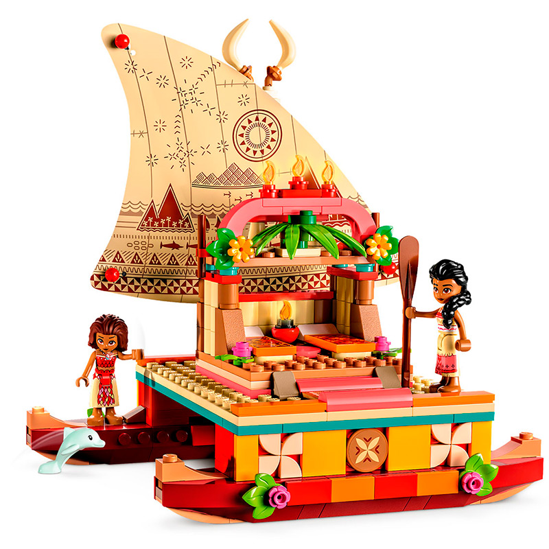 Конструктор Lego Princess Лодка-путешественник Моаны 321 дет. 43210
