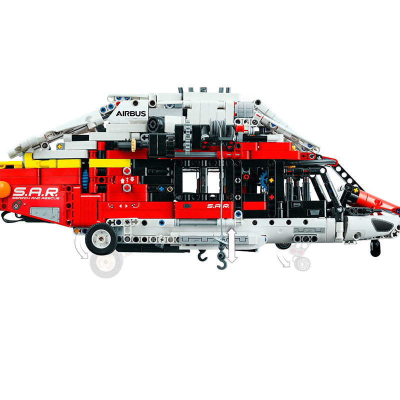 Lego Technic Airbus H175 Спасательный вертолет 2001 дет. 42145 в Москвe