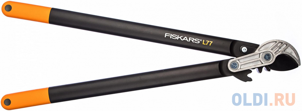 Сучкорез контактный Fiskars PowerGear L77 большой черный/оранжевый (1000583)