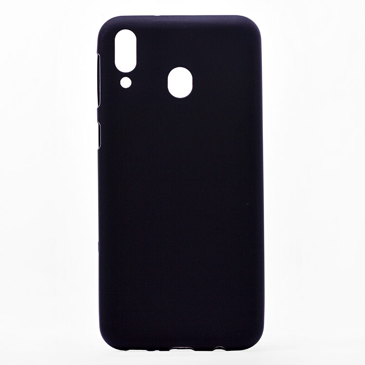 Чехол-накладка Activ Mate для смартфона Samsung SM-M205 Galaxy M20, силикон, черный (95466)
