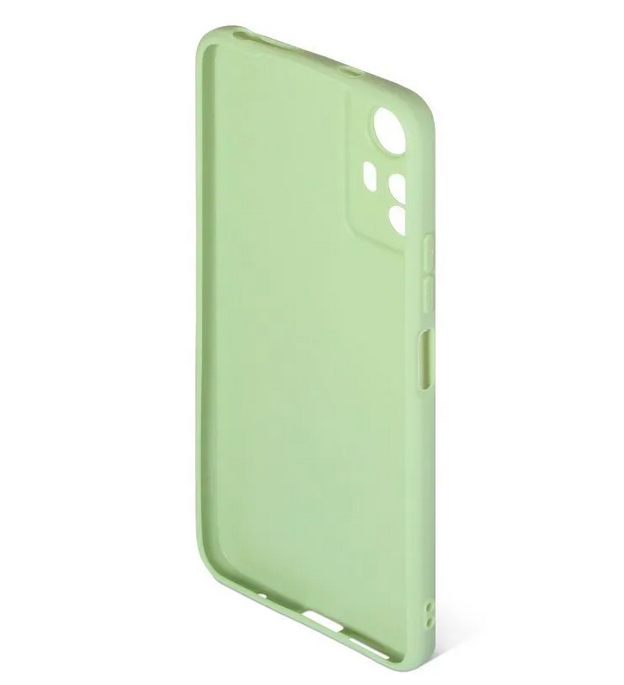 Чехол DF для Xiaomi Redmi Note 12s Silicone Light Green xiCase-85 в Москвe