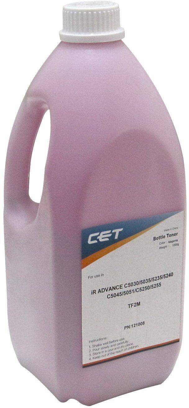 Тонер для принтера Cet TF2-M пурпурный 1000 грамм (CET121008)