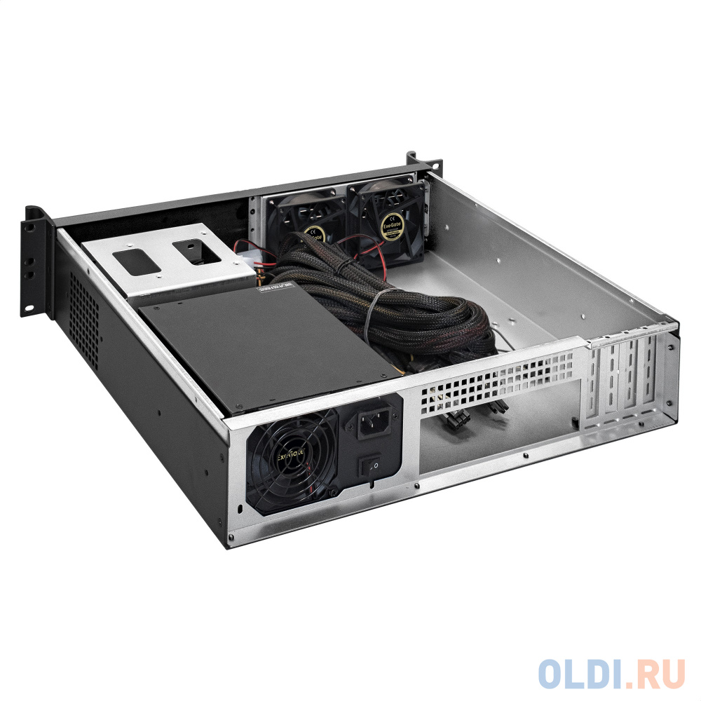 Серверный корпус ExeGate Pro 2U350-03 <RM 19", высота 2U, глубина 350, БП 1000ADS, USB>