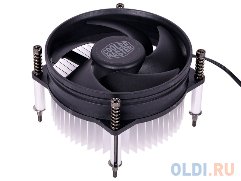 Кулер Cooler Master CPU Cooler I30 PWM, Intel 115*, 65W, Al, 4pin / RH-I30-26PK-R1 /