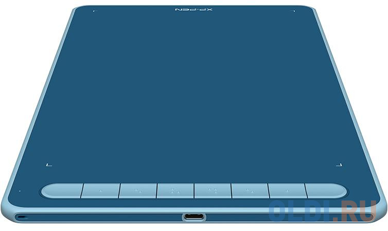 Графический планшет XPPen Deco Deco LW Blue Bluetooth/USB голубой