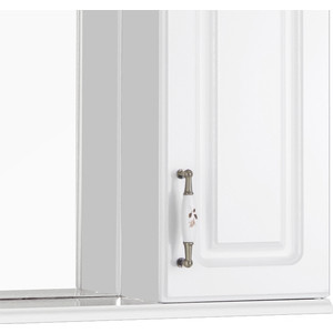 Зеркало-шкаф Style line Олеандр-2 Люкс 75 с подсветкой, белый (4650134470833)