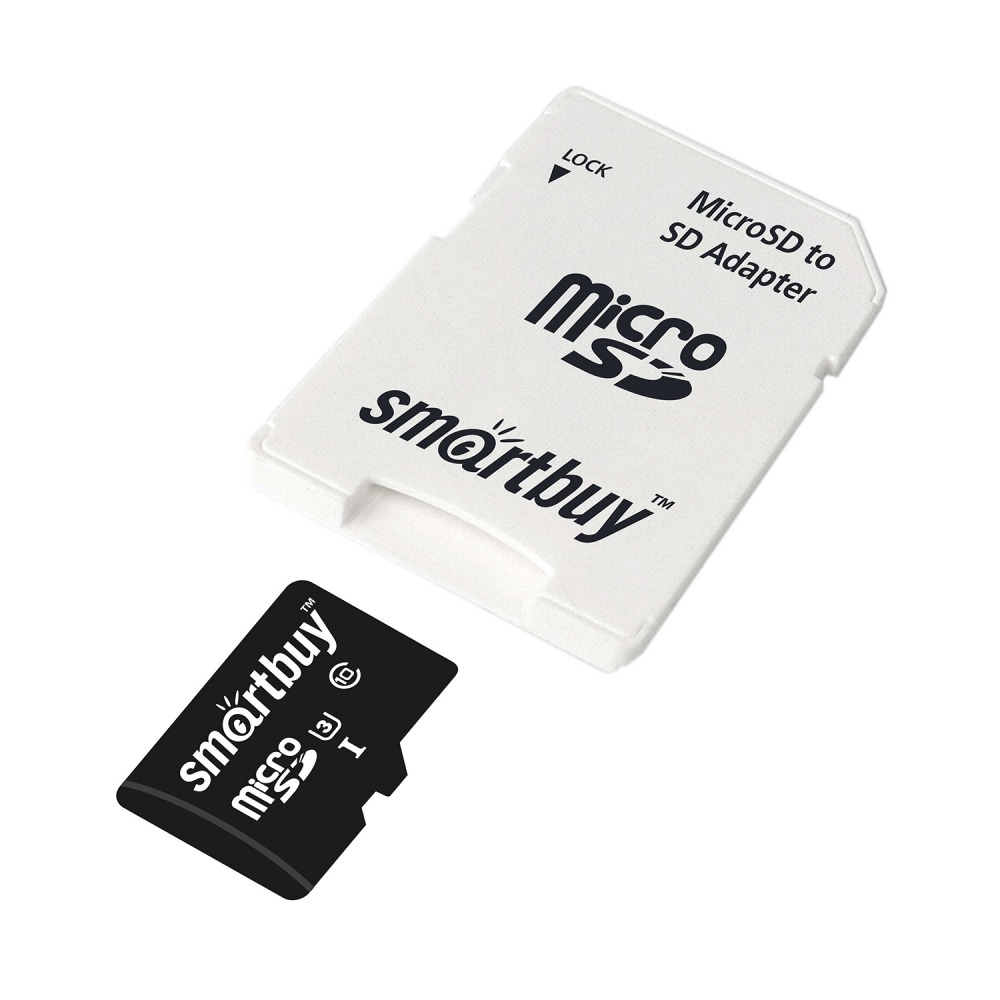 Карта памяти SmartBuy micro SDHC 32Gb Pro UHS-I U3 + ADP (90/70 Mb/s)
