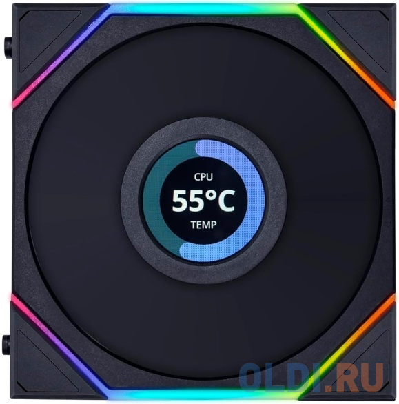 Вентилятор Lian-Li Uni Fan TL LCD 120 черный 7-pin 27dB LCD Ret (G99.12TLLCD1B.0)