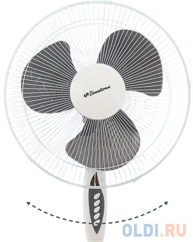 Вентилятор напольный Binatone SF-1604 45 Вт белый/серый