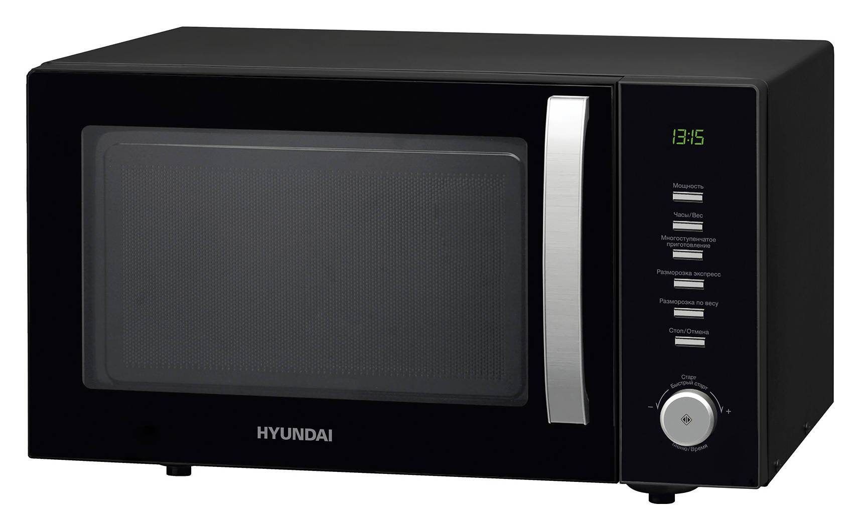 Микроволновая печь Hyundai HYM-D3028 23 л, 900 Вт, черный (1604089)
