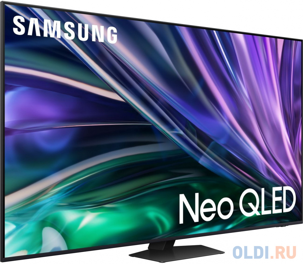 Телевизор ЖК 55'' Samsung/ 55", NeoQLED, Ultra HD, Tizen Smart TV, 120 Hz, HDR10+, Wi-Fi, Voice, DVB-T2/C/S2, Bluetooth, CI+(1.4), Free