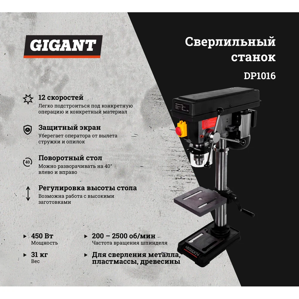 Сверлильный станок Gigant