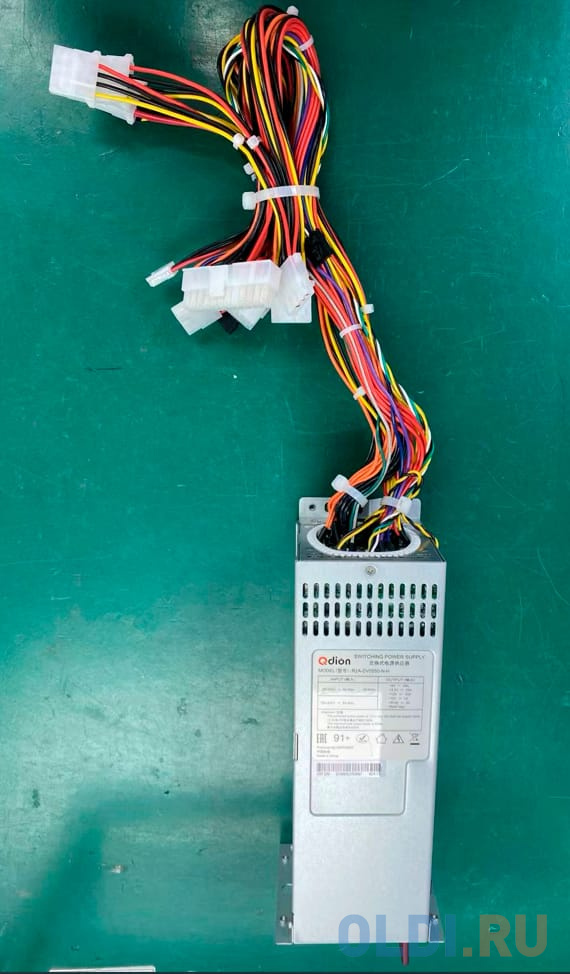 Блок питания серверный/ Server power supply Qdion Model R2A-DV0550-N-H P/N:99RADV0550I1170113 2U Redundant 550W Efficiency 91+, Cable connector: C14