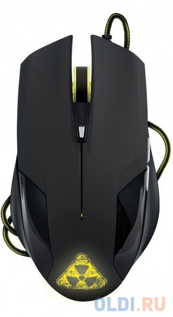 Мышь Oklick 765G black optical (1600dpi) USB Gaming (6but)