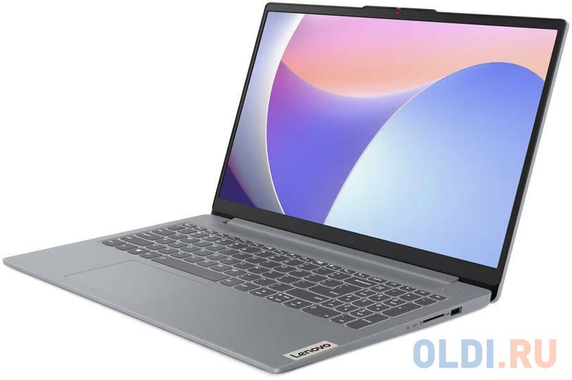 Ноутбук 15.6" IPS FHD LENOVO IdeaPad Slim 3 grey (Ryzen 5 7520U/8Gb/512Gb SSD/VGA int/noOS) (82XQ00BDRK) в Москвe