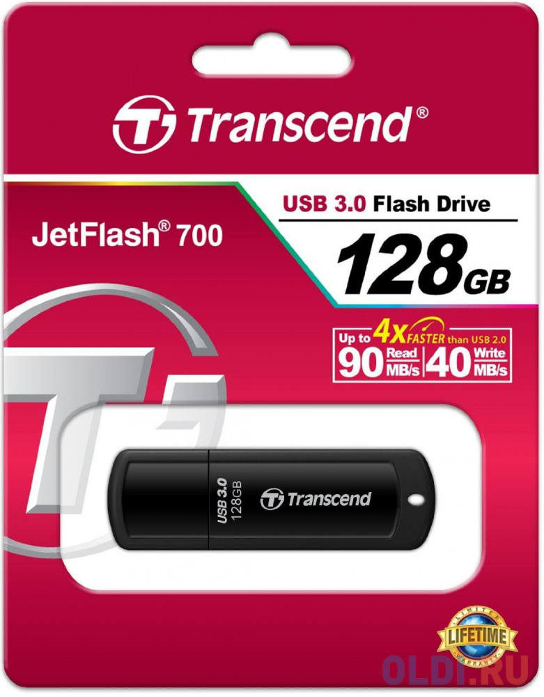 Внешний накопитель 128GB USB Drive <USB 3.0 Transcend 700 (TS128GJF700)