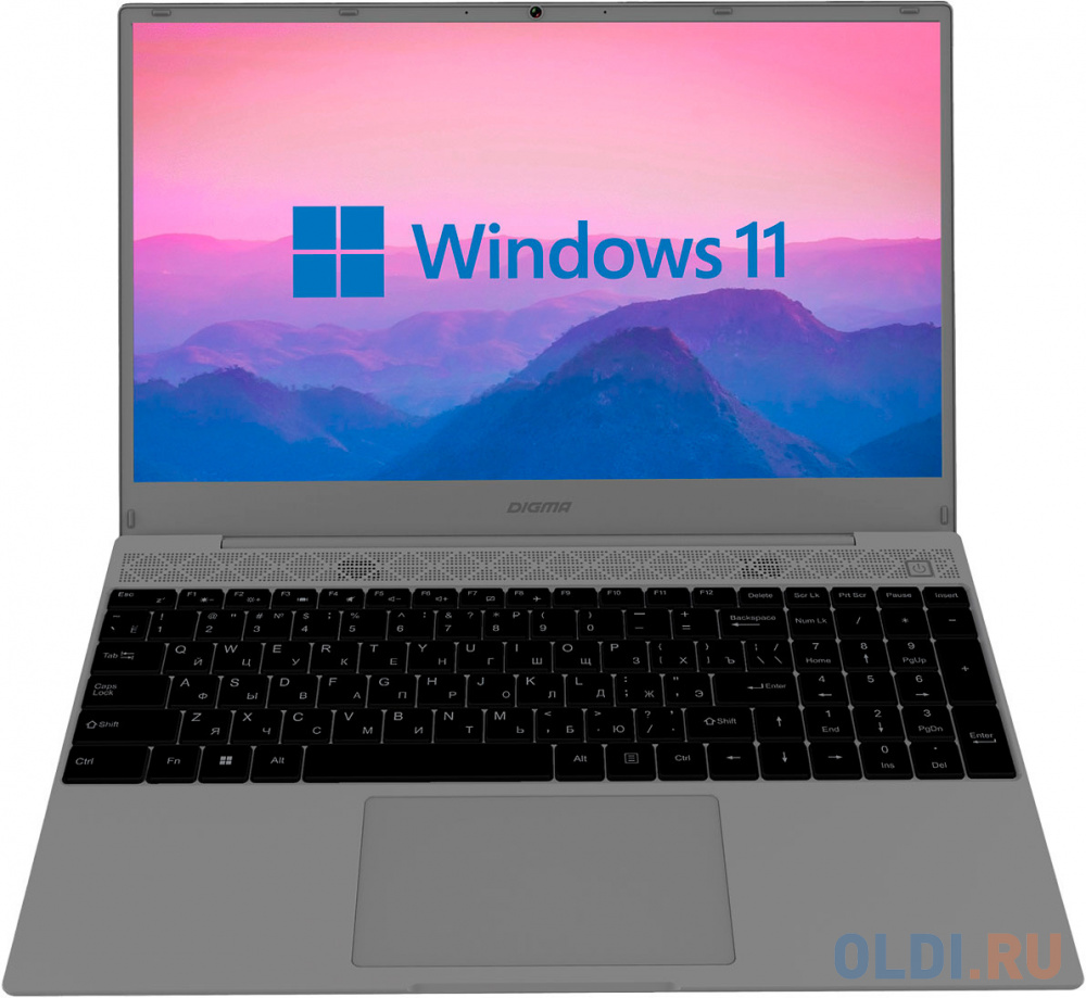 Ноутбук Digma EVE 15 C423 Ryzen 3 3200U 8Gb SSD512Gb AMD Radeon Vega 3 15.6&quot; IPS FHD (1920x1080) Windows 11 Professional Multi Language 64 grey s