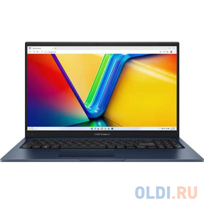 Ноутбук ASUS VivoBook Series F1504VA-NJ827 15.6" 1920x1080/Intel Core i3-1315U/RAM 8Гб/SSD 512Гб/Intel UHD Graphics/ENG|RUS/без ОС темно-синий 1.