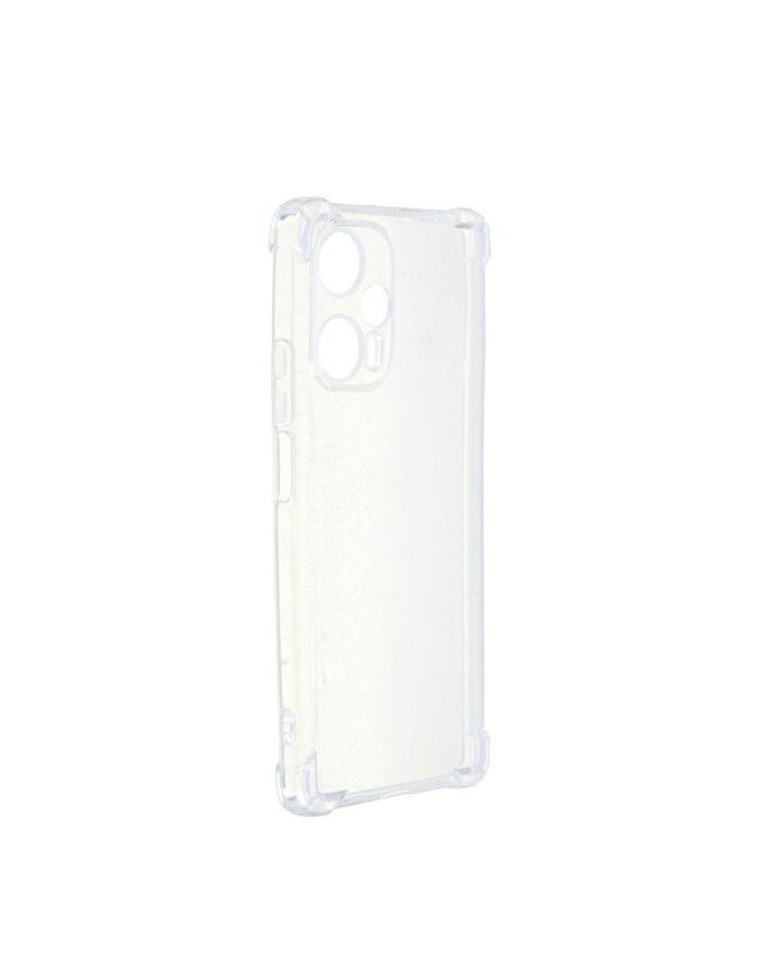 Чехол силиконовый iBox Crystal для Xiaomi Poco F5, с усиленными углами (прозрачный)