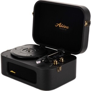 Виниловый проигрыватель Alive Audio STORIES Glam Noir c Bluetooth STR-06-GN