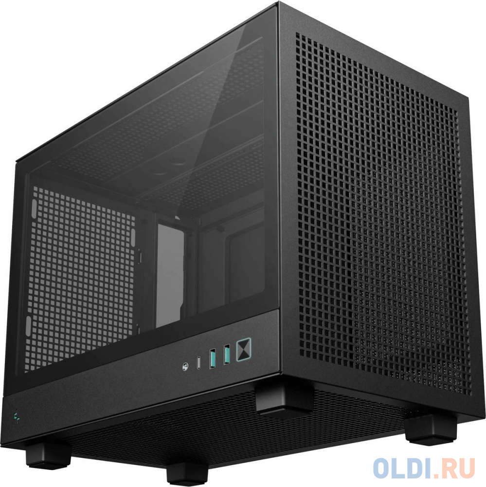 Корпус ПК без блока питания/ Deepcool Case CH160 Black