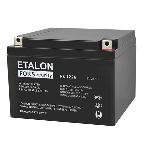 Аккумуляторная батарея для ОПС ETALON FS 1226, 12V, 26Ah (ETALON FS 1226)