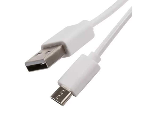 Дата-Кабель Red Line Spiral USB - Micro USB, белый УТ000026702
