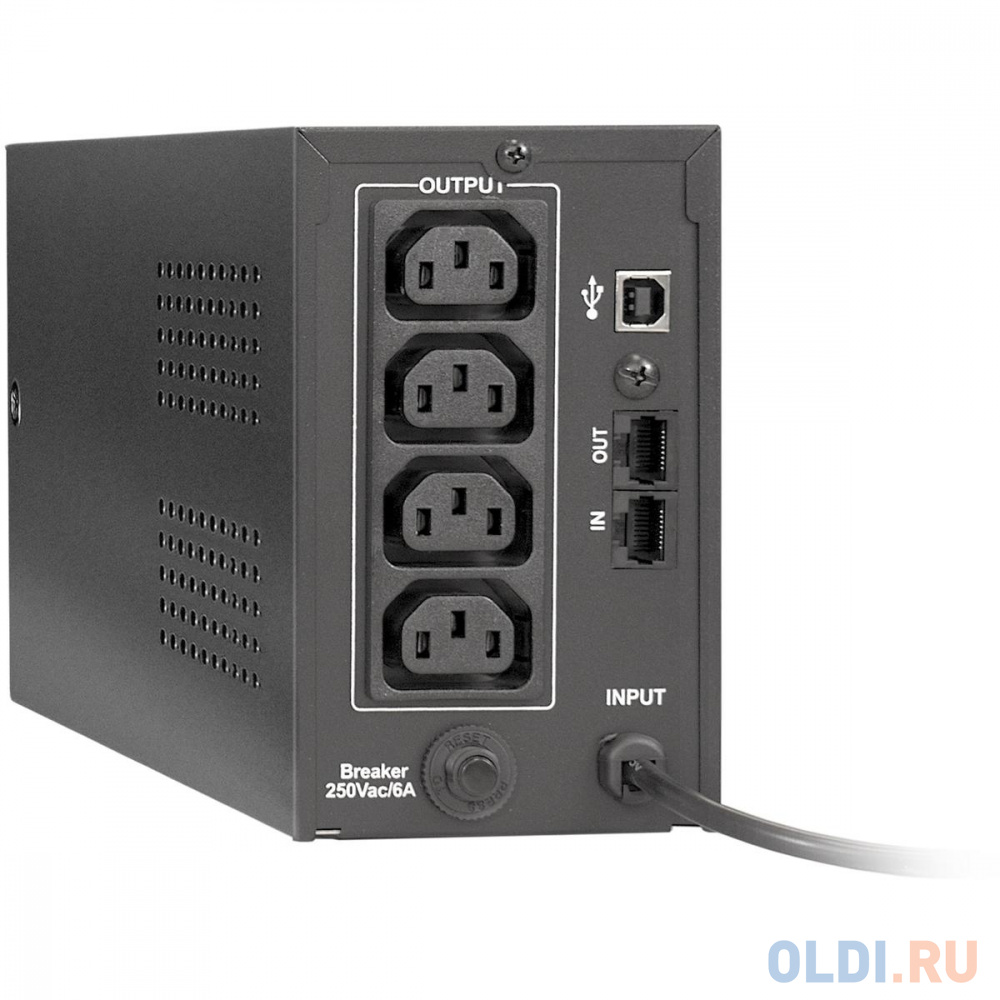 Exegate EP285476RUS ИБП ExeGate Power Smart ULB-850.LCD.AVR.C13.RJ.USB <850VA/480W, LCD, AVR, 4*IEC-C13, RJ45/11, USB, Black> в Москвe