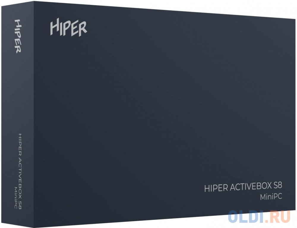 Неттоп HIPER ACTIVEBOX AS8,  Intel Pentium Gold G7400,  DDR4 8ГБ, 512ГБ(SSD),  Intel UHD Graphics 710,  noOS,  черный [as8-ig740r8s5nsb]