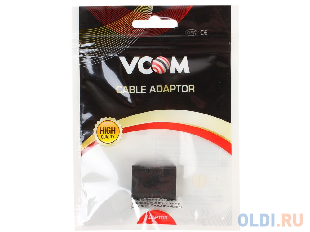 Переходник HDMI (F) <-- HDMI (F) прямой VCOM <CA313