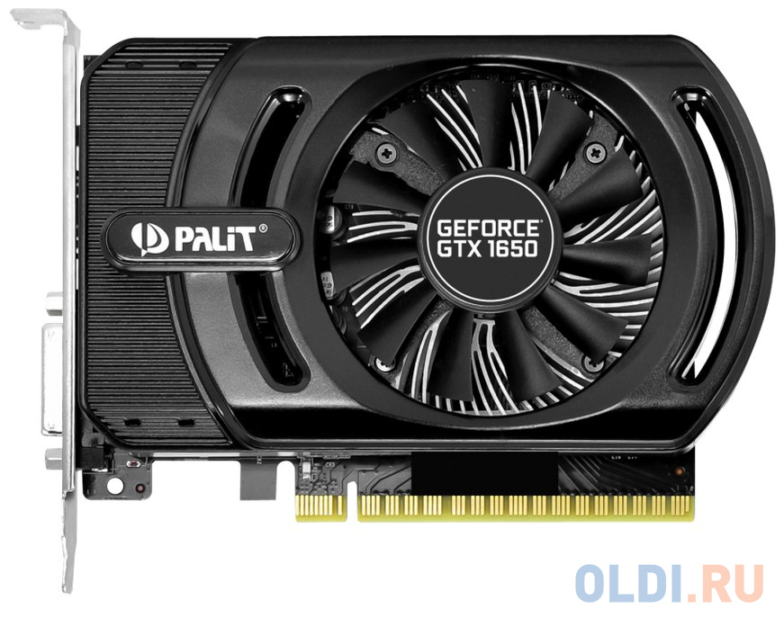Видеокарта Palit GeForce GTX 1650 StormX 4096Mb
