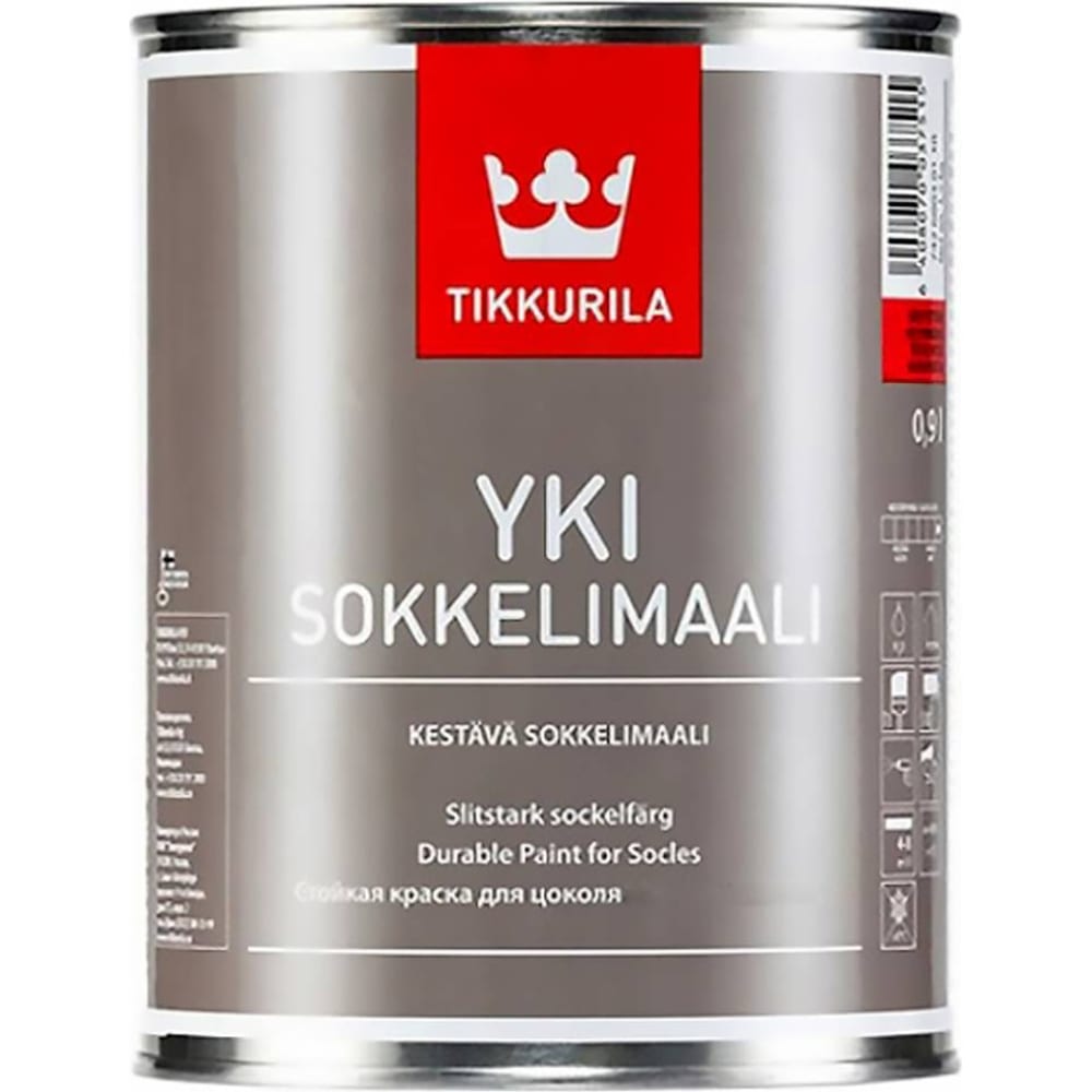 Щелочестойкая краска для цоколя Tikkurila