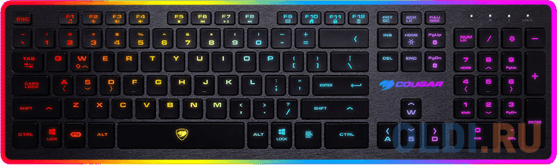 Клавиатура проводная Cougar Vantar USB черный CGR-WXNMB-VAN
