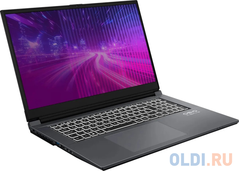 Ноутбук игровой OSIO CyberLine C170i-003 17.3", 2024, IPS, Intel Core i7 12650H 2.3ГГц, 10-ядерный, 16ГБ DDR4, 512ГБ SSD,  NVIDIA GeForce  RTX 40